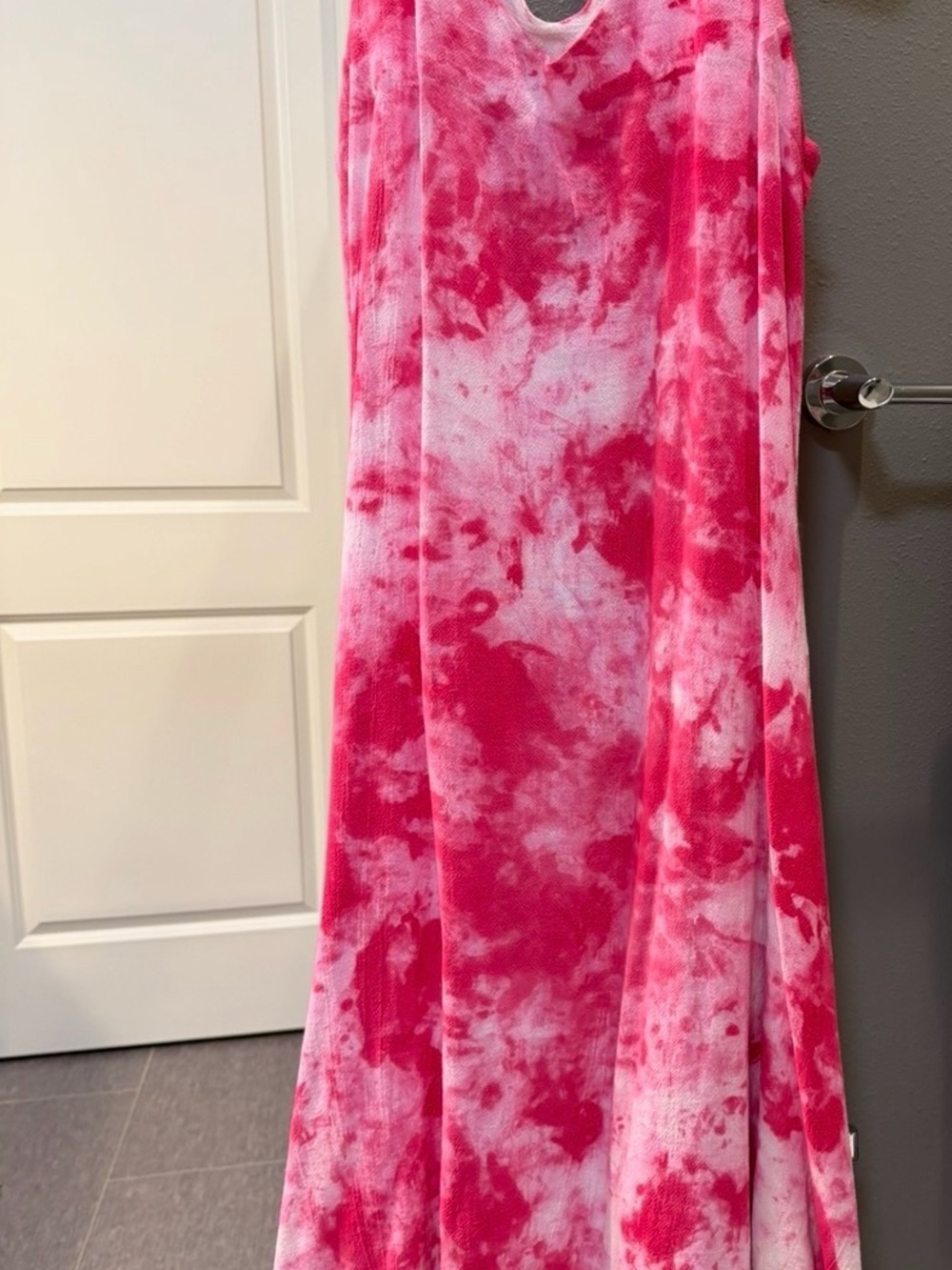 Tie-Dye Pink Maxi Dress- NWOT